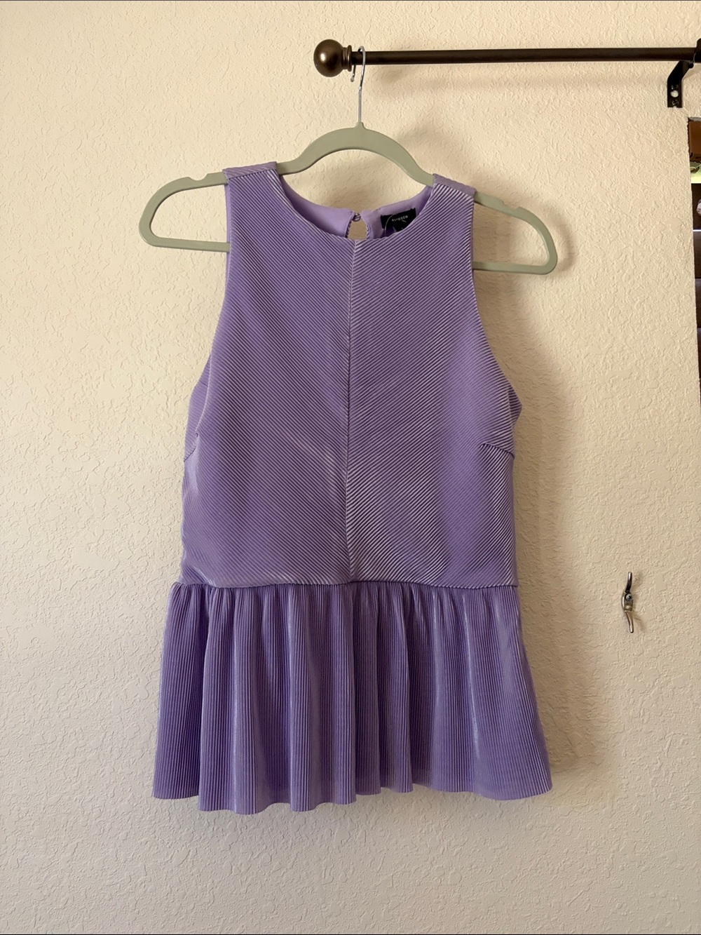 Halogen Shimmery Sleeveless Top